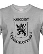 Pánske tričko Narodený v Československu