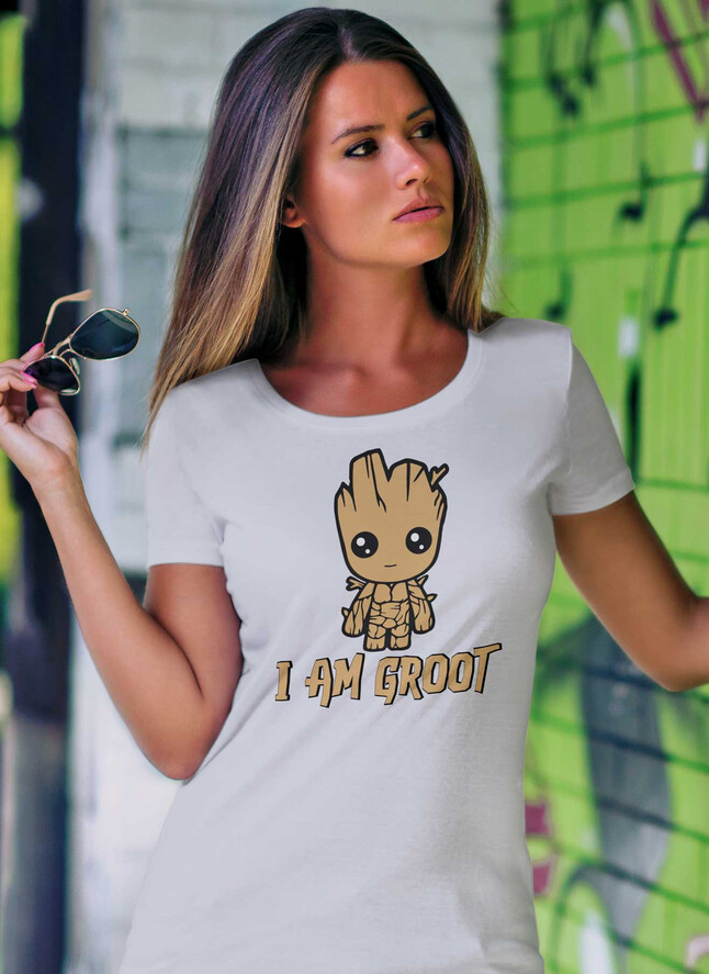 Dámske tričko Groot z filmu Strážcovia galaxie 2