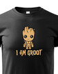 Detské tričko Groot z filmu Strážcovia galaxie 2