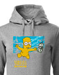 Dámská mikina Bart a Nirvana