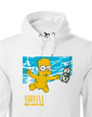 Pánská mikina Bart a Nirvana