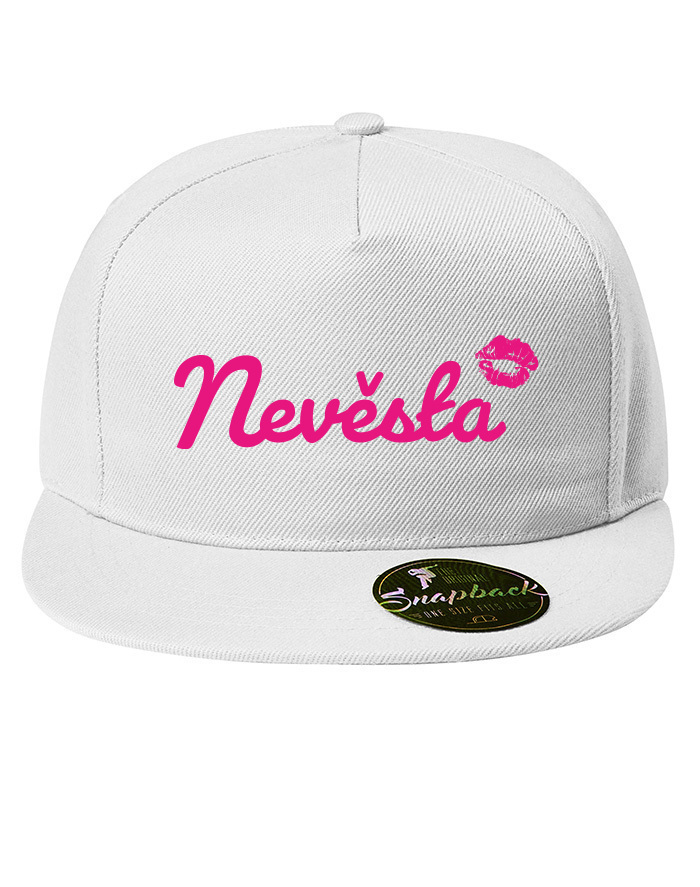 Dámská snapback kšiltovka Nevěsta