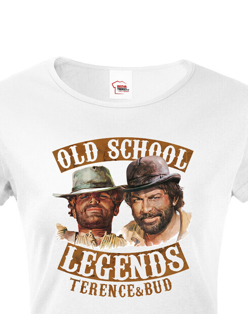 Dámské tričko Old school legends