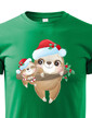 Detské tričko Vianočný leňochod