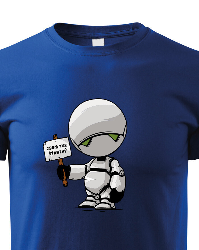 Detské tričko Marvin Robot