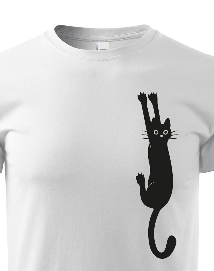 Dětské tričko s kočkou