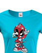 Dámské tričko Rockový Deadpool