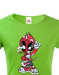 Dámské tričko Rockový Deadpool