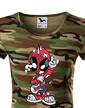 Dámské tričko Rockový Deadpool
