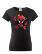 Dámské tričko Deadpool basketbal