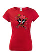 Dámské tričko Deadpool basketbal