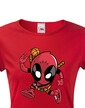Dámské tričko Deadpool basketbal