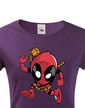 Dámské tričko Deadpool basketbal