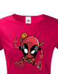 Dámské tričko Deadpool basketbal
