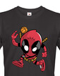 Pánské tričko Deadpool basketbal