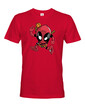 Pánské tričko Deadpool basketbal