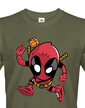 Pánské tričko Deadpool basketbal
