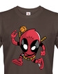 Pánské tričko Deadpool basketbal