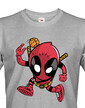 Pánské tričko Deadpool basketbal