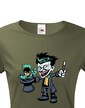 Dámské tričko Joker kúzelník