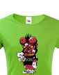 Dámské tričko Deadpool Hellboy