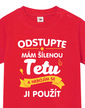 Tričko pro miminka Mám šílenou tetu