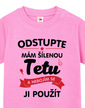 Tričko pro miminka Mám šílenou tetu