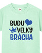 Tričko pro miminka Budu velký brácha