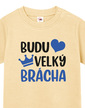 Tričko pro miminka Budu velký brácha
