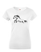 Dámské tričko Kôň skok