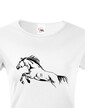Dámské tričko Kôň skok