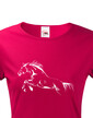 Dámské tričko Kôň skok