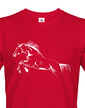 Pánské tričko Kôň skok