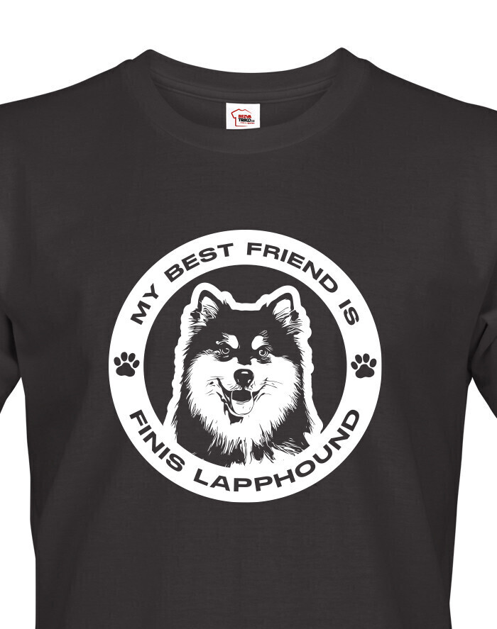 Pánské tričko Lapinkoira guľatý motív