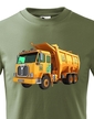 Detské tričko Smetiarské auto