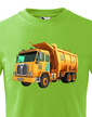 Detské tričko Smetiarské auto