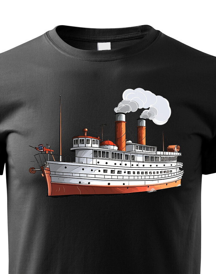 Detské tričko Loď
