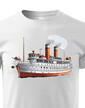 Detské tričko Loď