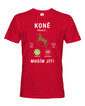Pánské tričko Kone volajú...