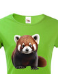 Dámské tričko Červená panda 2