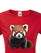 Dámské tričko Červená panda 2