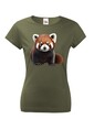 Dámské tričko Červená panda 2