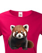 Dámské tričko Červená panda 2