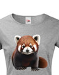 Dámské tričko Červená panda 2