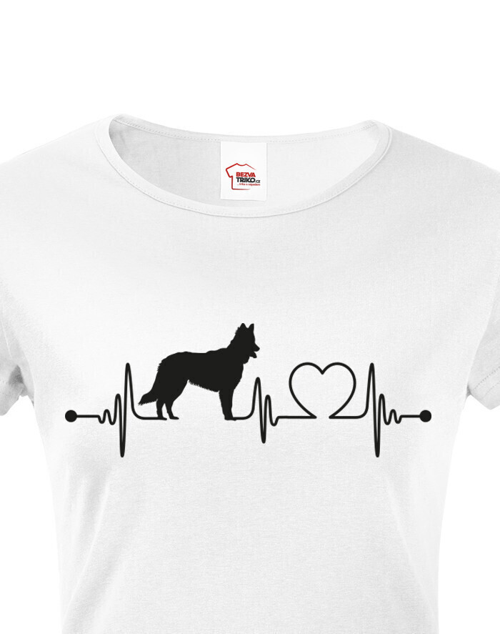 Dámské tričko Chodský pes tep