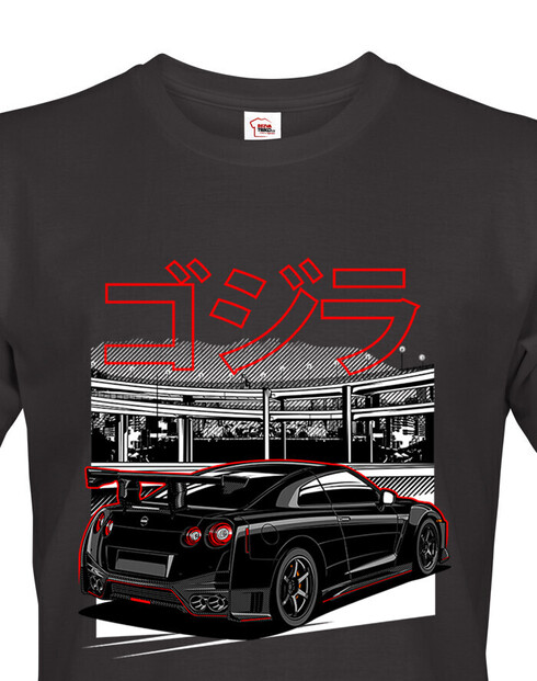 Pánské tričko Nissan GTR R35 Back