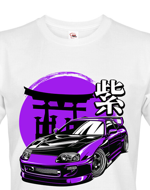 Pánské tričko Toyota Purple Supra