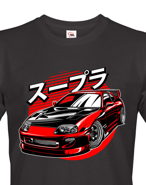Pánské tričko Toyota Red Supra