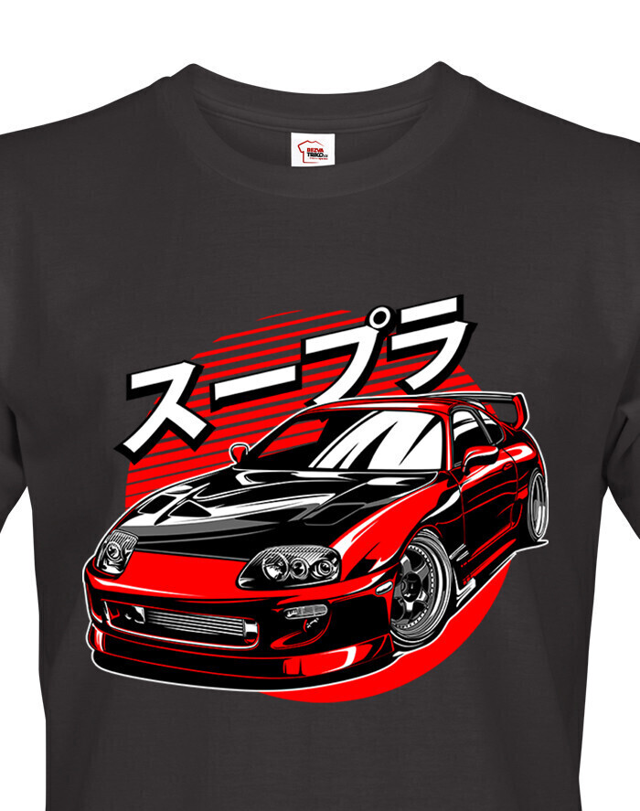 Pánské tričko Toyota Red Supra