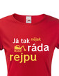 Dámské tričko Ja tak rada nejako rýpem